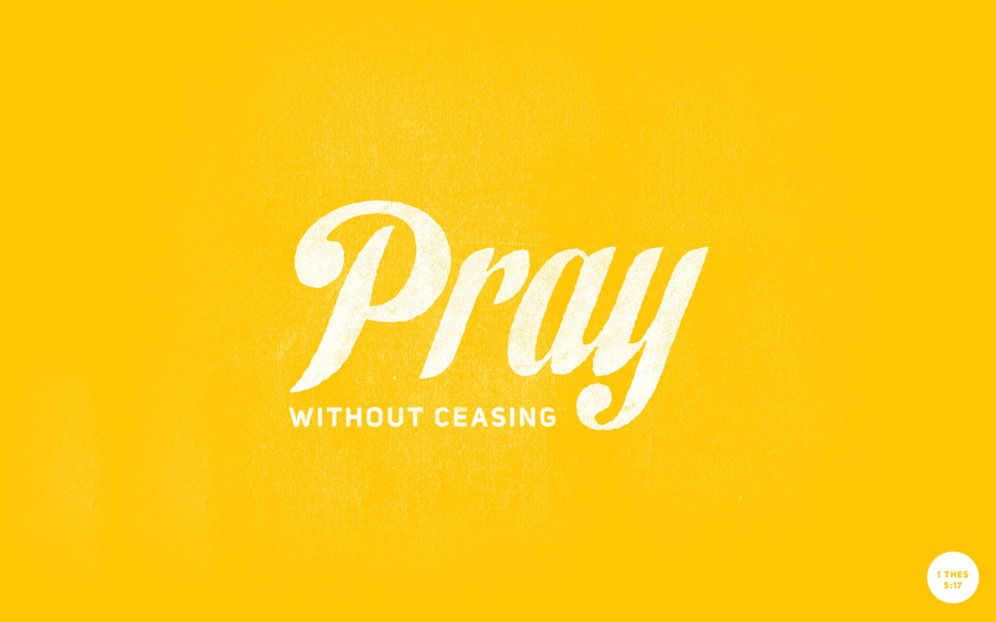 pray